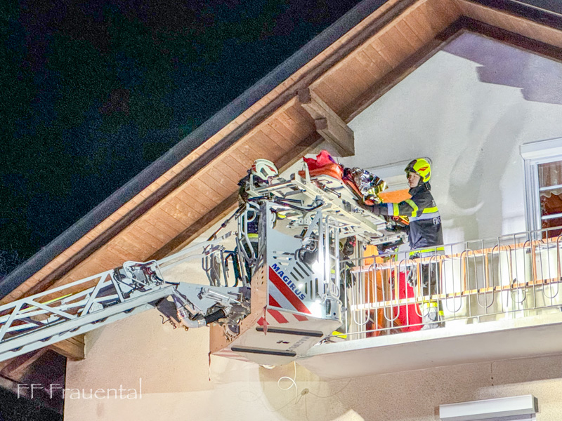 Verunfallte Person aus Wohnung gerettet (T02)