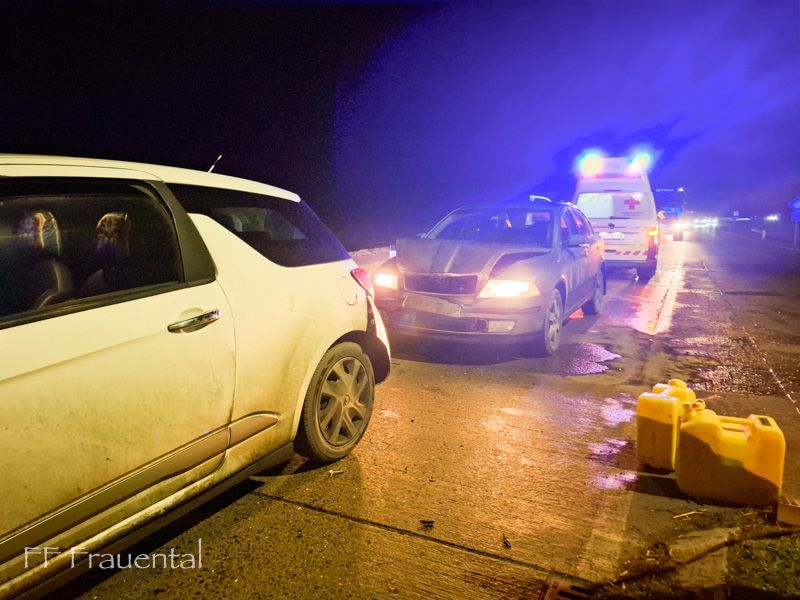 Auffahrunfall in der Nähe von ARBÖ (T03)