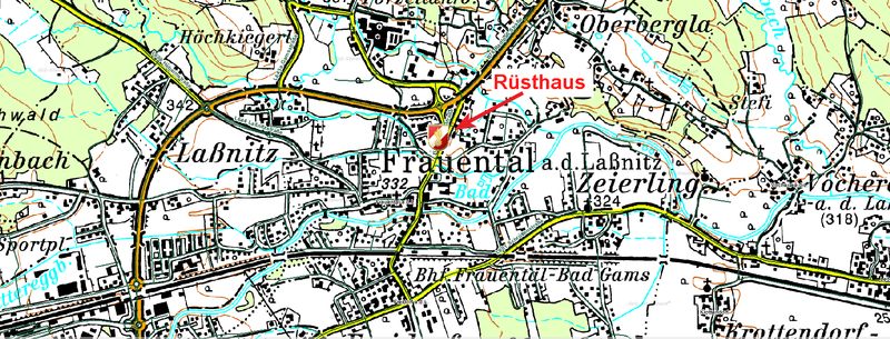 Standort Rüsthaus FF Frauental